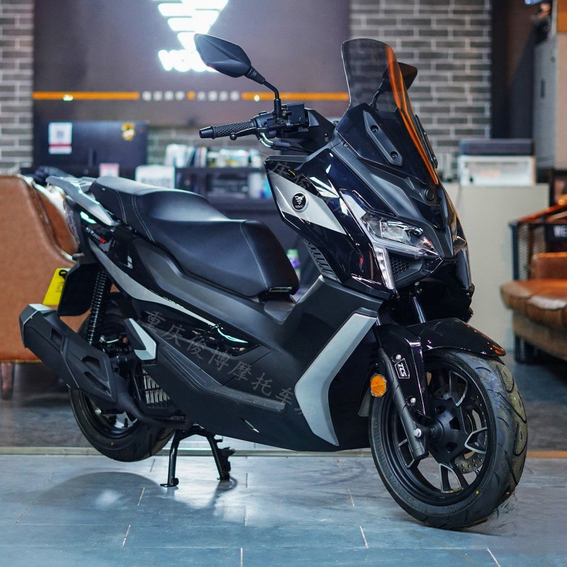 隆鑫无极SR150GT H踏板摩托车ADV越野长途代步燃油电动助力混动版