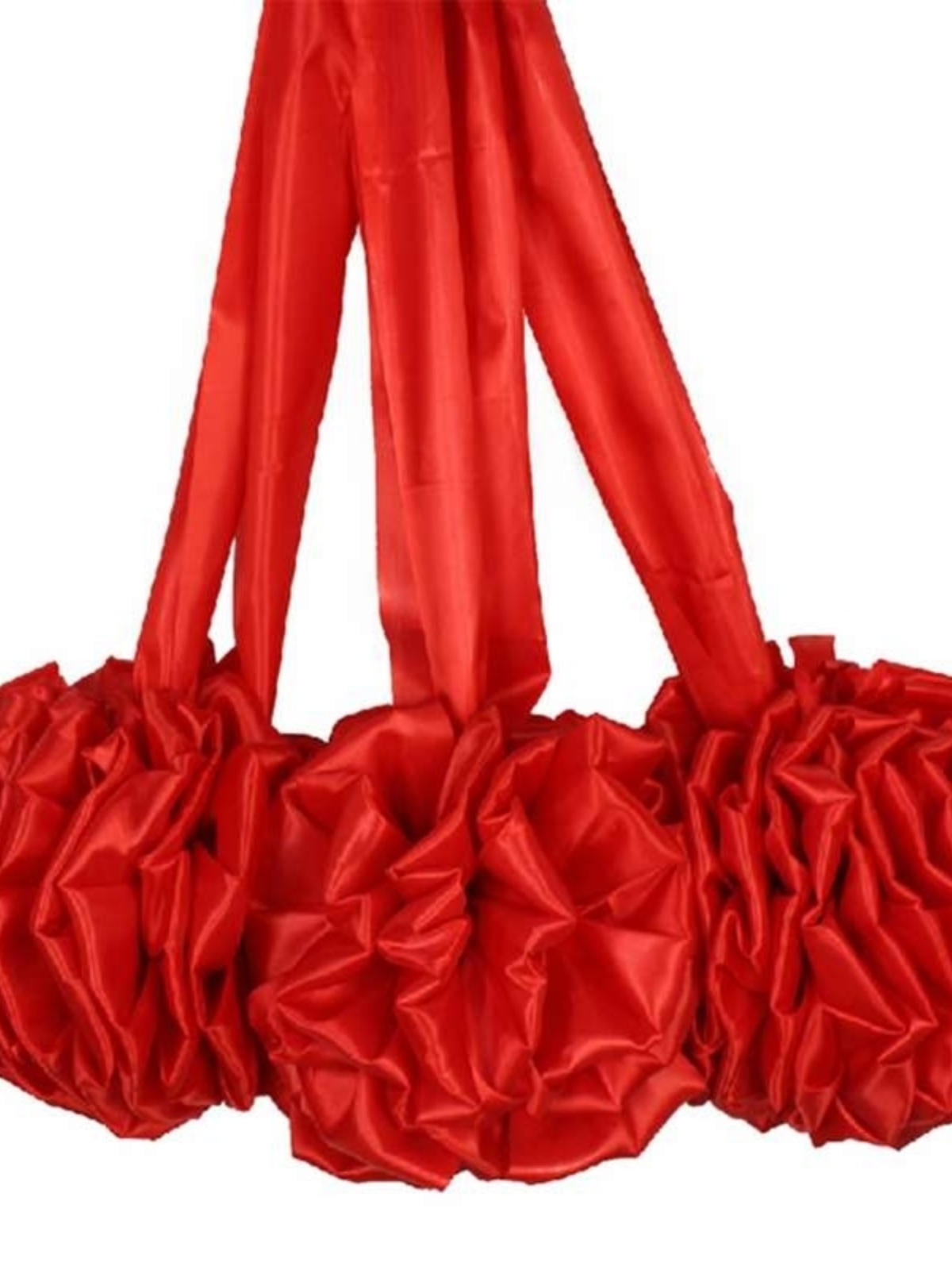 开业剪彩揭牌揭幕红布大红色花球波浪型庆典活动奠基仪式道具套装