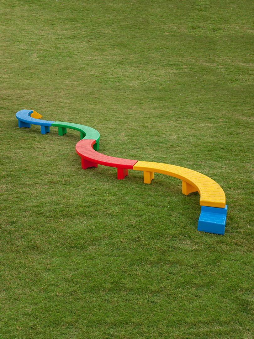 幼儿园早教儿童感统训练体育器材平衡木独木桥户外体智能运动玩具