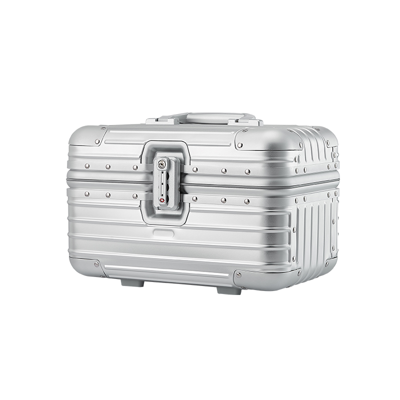 新品全铝镁合金化妆箱收纳箱手提旅行美容箱纹绣箱小型工具箱摩托