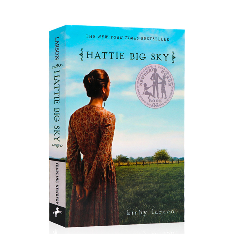 海蒂的天空 英文原版 Hattie Big Sky 儿童经典文学故事小说书 青少年课外阅读 2007年纽伯瑞银奖 Kirby Larson 12岁及以上