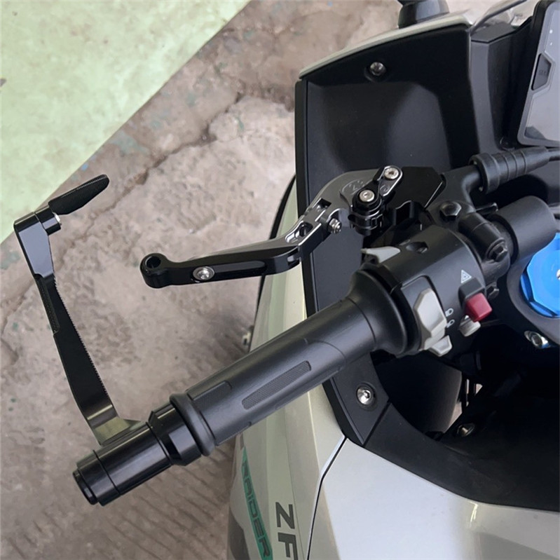 直销适用龙嘉 XDV 250SI 改装铝合金手把牛角护手车把保护摩托车