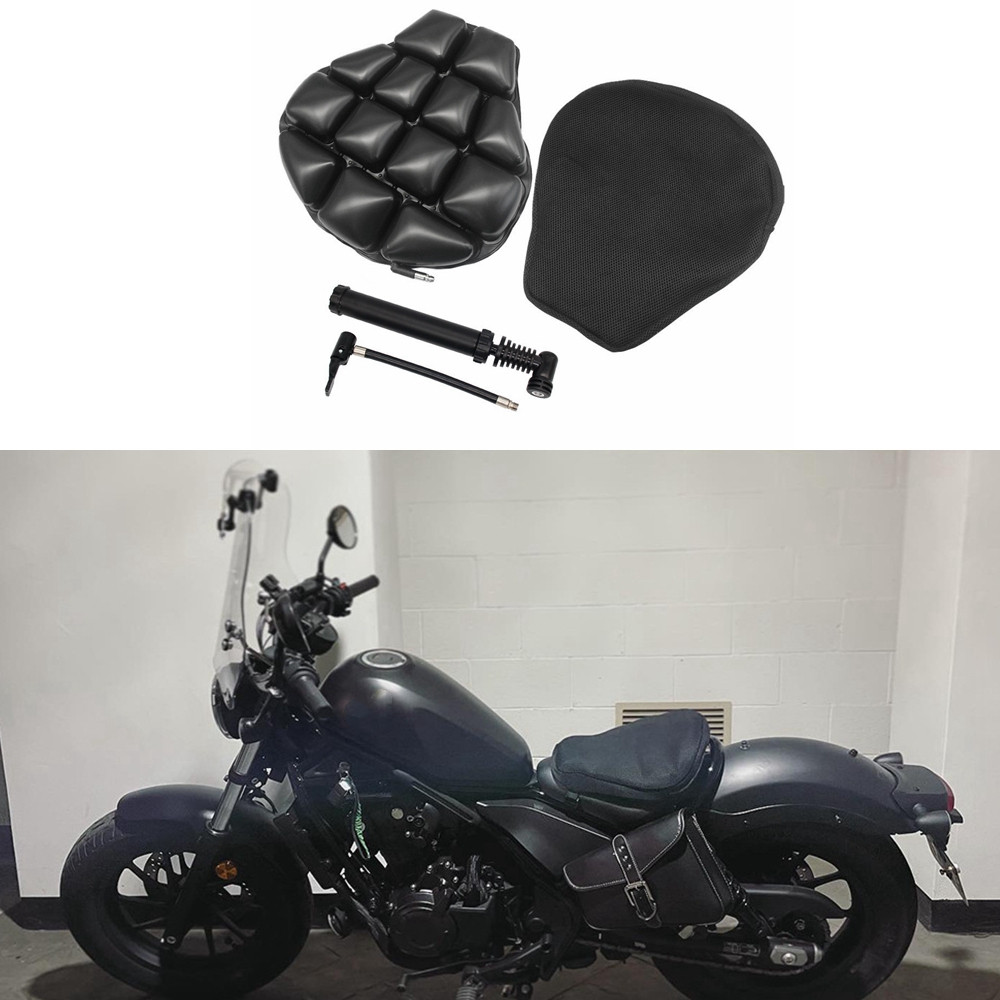 跨境热销摩托车坐垫适用雅马哈铃木川崎 防嗮座套减震3D充气座垫