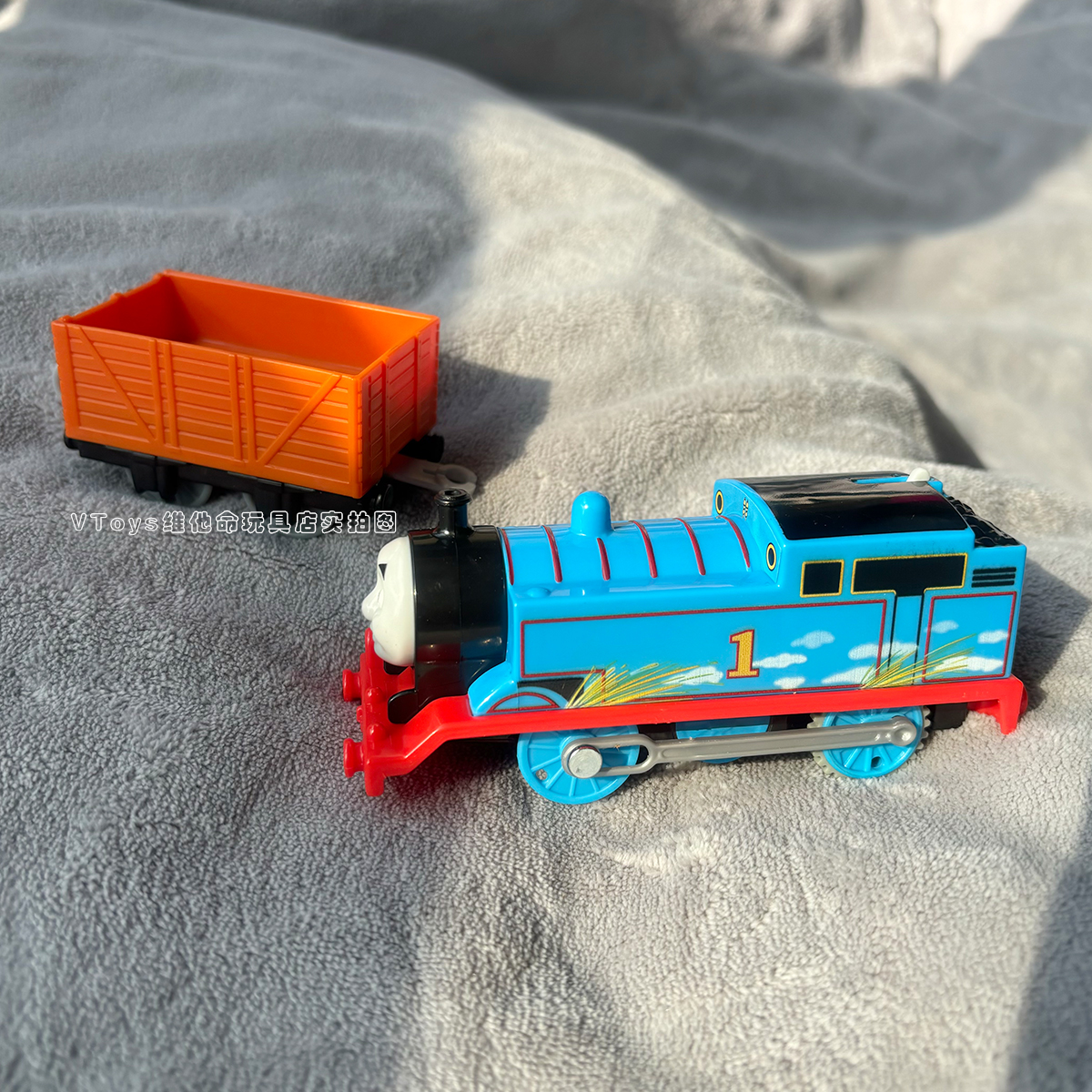 全新散货托马斯小火车电动轨道运输车头轨道大师系列儿童玩具