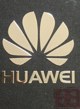 HUAWEI华为金属贴logo标志笔记本键盘DIY金属标贴超薄商标可定制