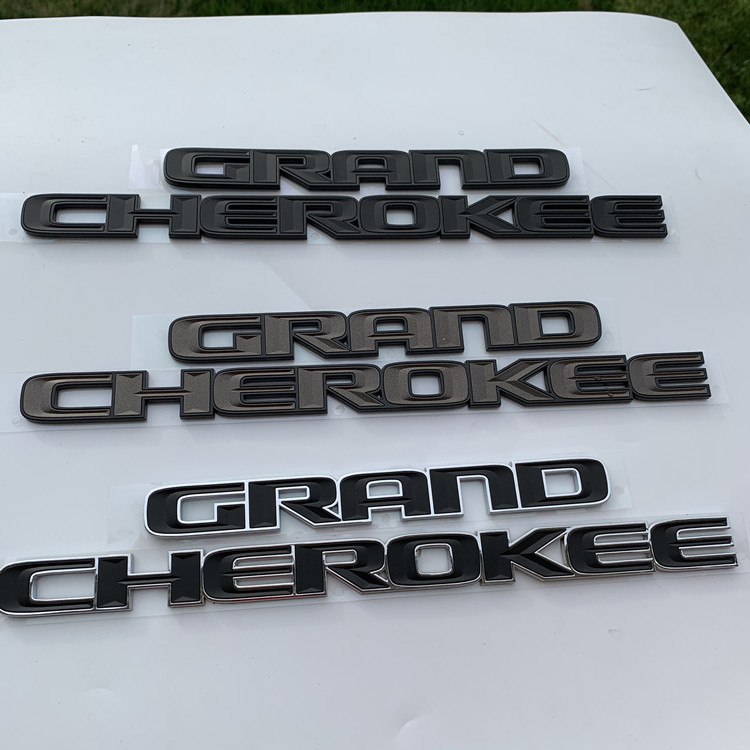 连体GRANDCHEROKEE侧标jeep吉普改装英文字母标标志车贴大切诺基