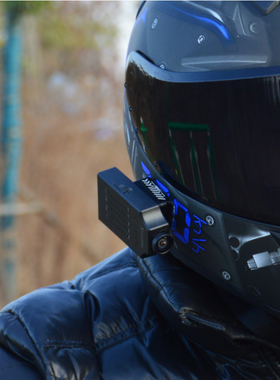 摩托车头盔骑行头戴记录仪4K高清运动摄像机联咏96675广角大光圈