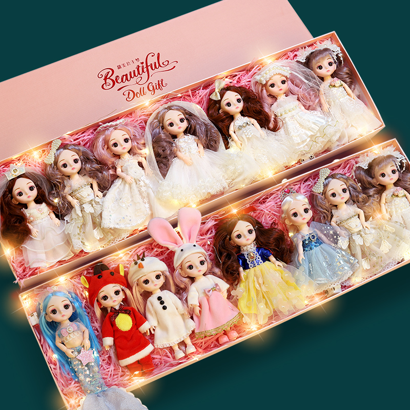 六一儿童节礼物2024新款送女孩子女童的生日创意洋娃娃礼盒带礼袋