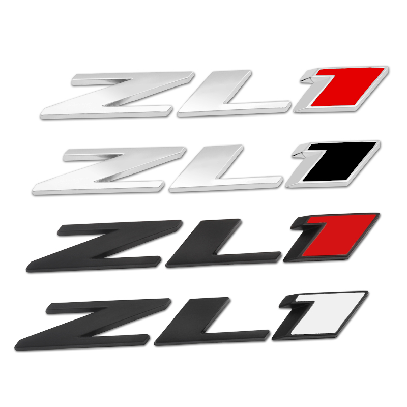 雪佛兰科迈罗ZL1大黄蜂车标贴改装后车尾金属英文字母车标装饰贴
