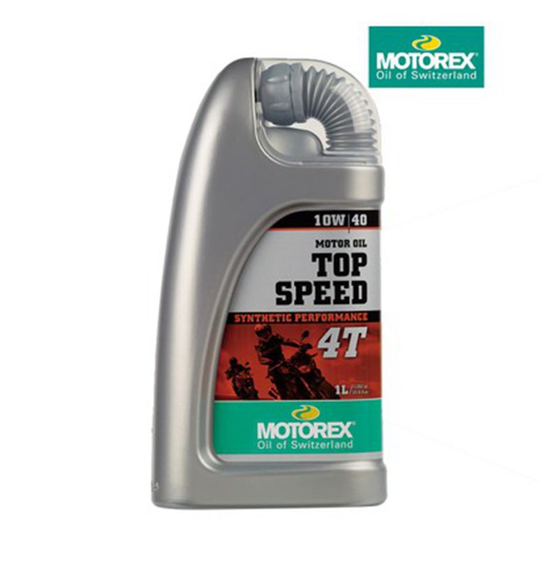 原装进口MOTOREX中大排量TOP SPEED正品摩托车合成机油10W40通用