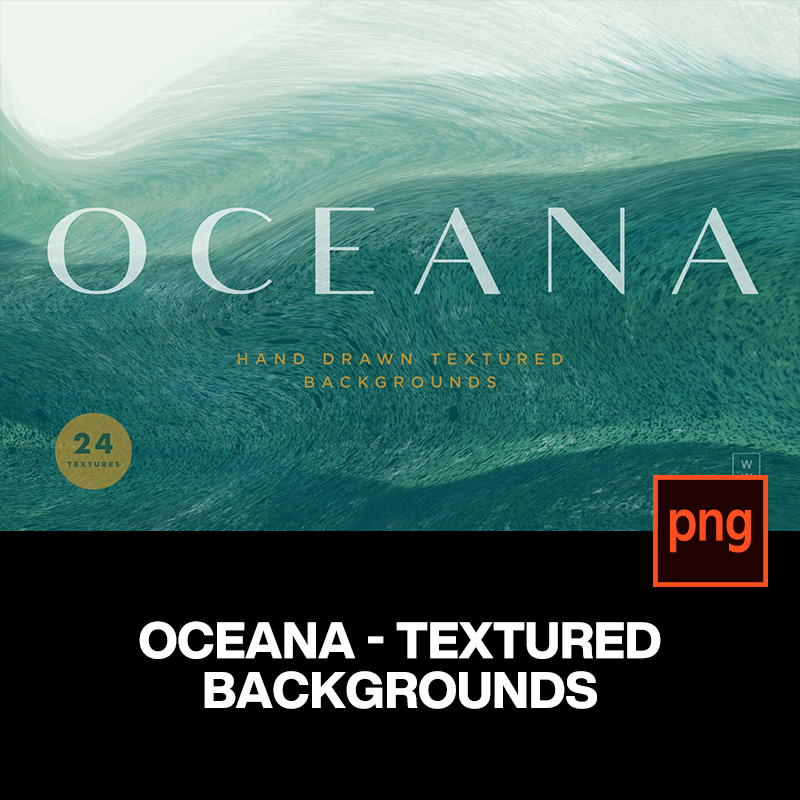 24款高清墨绿水彩抽象艺术绘画海洋波浪背景底纹png免抠图片素材