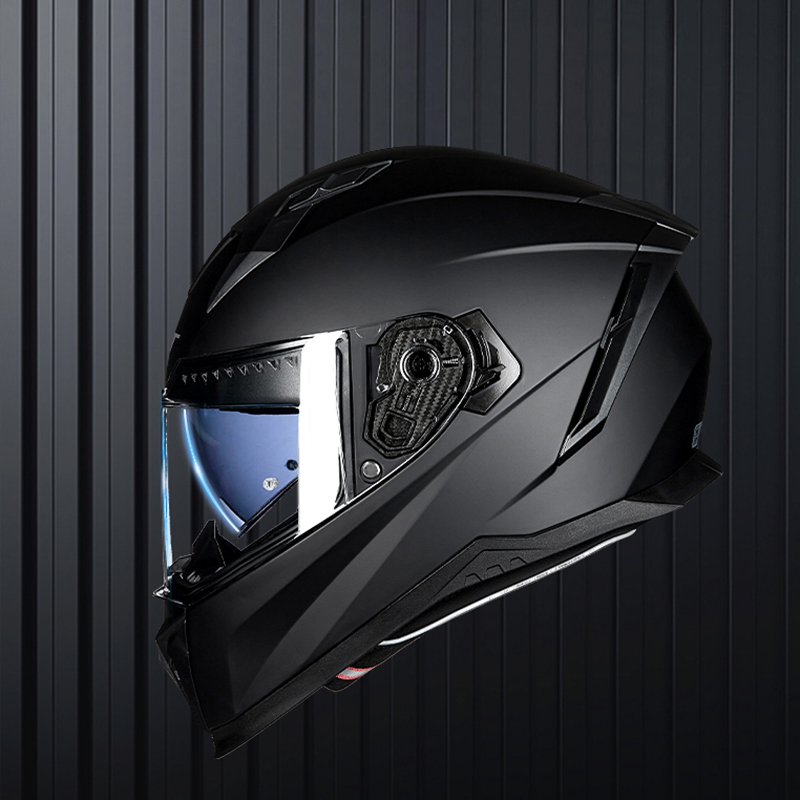 GXT摩托车电动车头盔四季通用全覆式男女个性双镜片全盔骑行盔