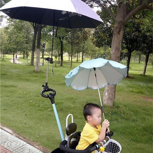 雨伞架推车夹伞器滑板p车雨伞摩托支架免安装O不锈钢小型普通型.
