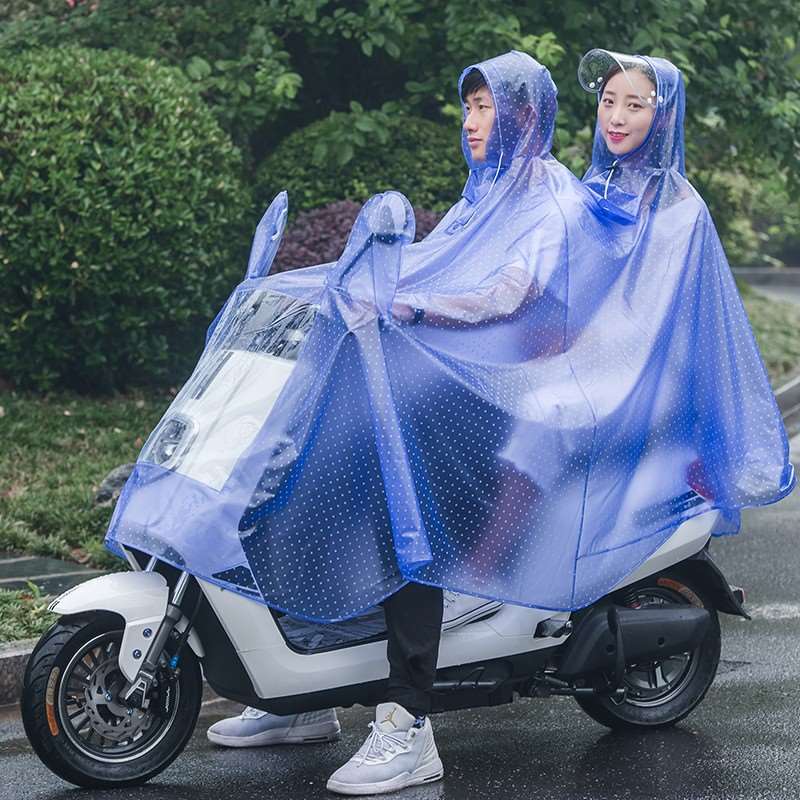 摩托车雨衣女成人韩国时尚双人