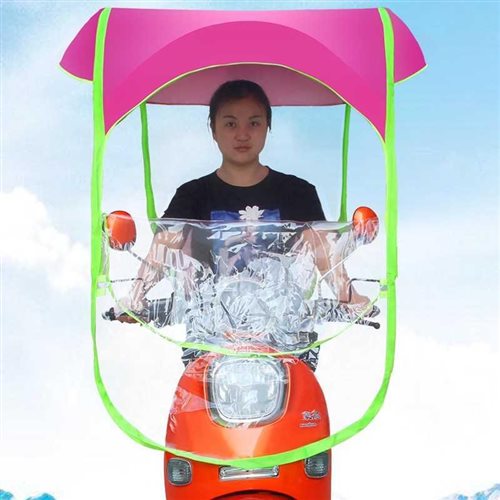 电瓶车上的罩阳伞 l摩托车 雨伞棚晴雨棚子防晒遮阳伞电动遮雨蓬