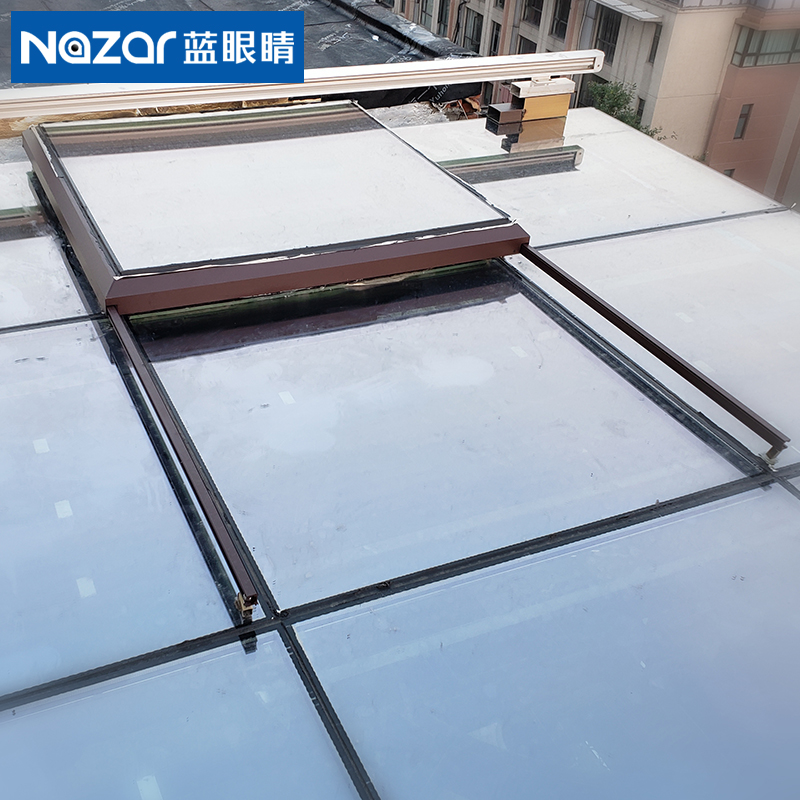 1北京别墅阳台阳光房定制可折叠移动铝合金钢化玻璃房雨棚露台