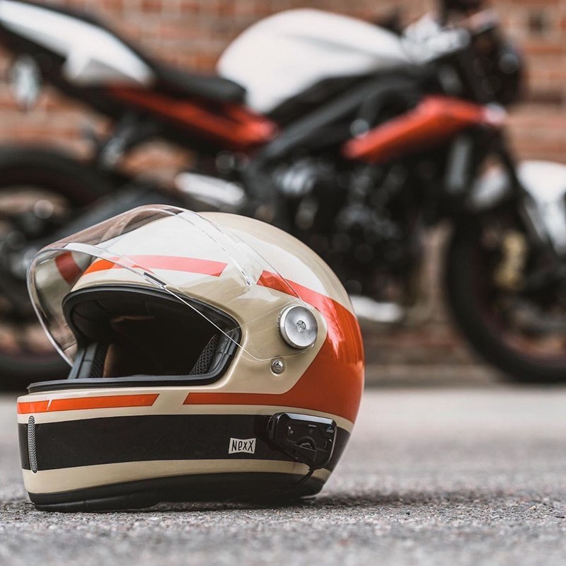 现货欧洲X NEXX XG100R碳纤维复古摩托车头盔哈雷杜卡迪机车全盔