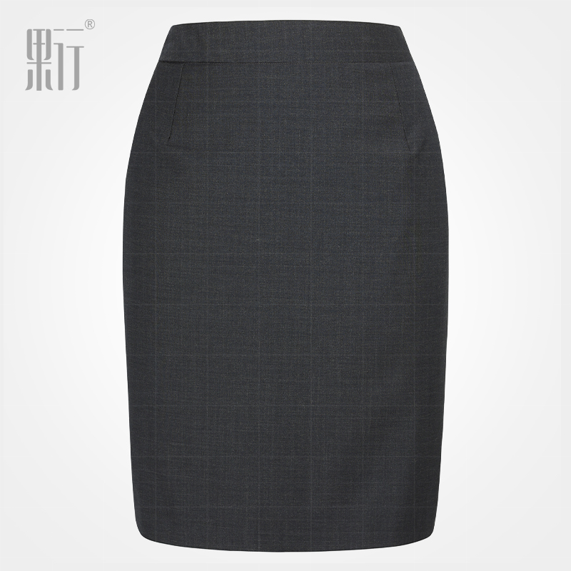 新款奔驰女西裙夏季4S店销售工作服工装包臀裙子女士黑色一步短裙