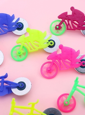 回忆童年80后儿时怀旧复古拉条齿轮车迷你自行车儿童益智单车玩具