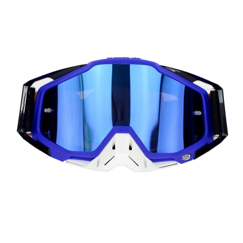 新款高档彩色越野风镜 摩托车赛车风镜户外骑行护目滑雪眼镜