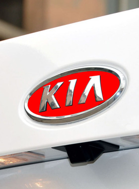 老款K5车标改色贴纸年检索兰托个性改装起亚KIA保护膜赛拉图欧风
