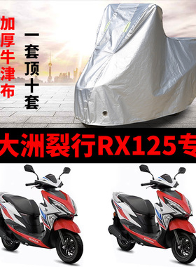 适用于新大洲本田裂行车衣四季通用防尘RX125摩托车SDH125T-31/37