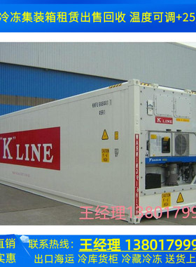 深圳租赁出售冷藏冷冻集装箱 海运集装箱货柜 移动冷库 温度可调