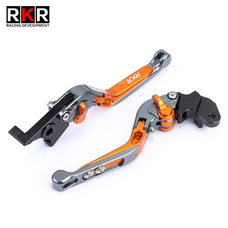 RKR适用于CF春风摩托车250SR改装刹车把手拉杆折叠可调牛角离合手