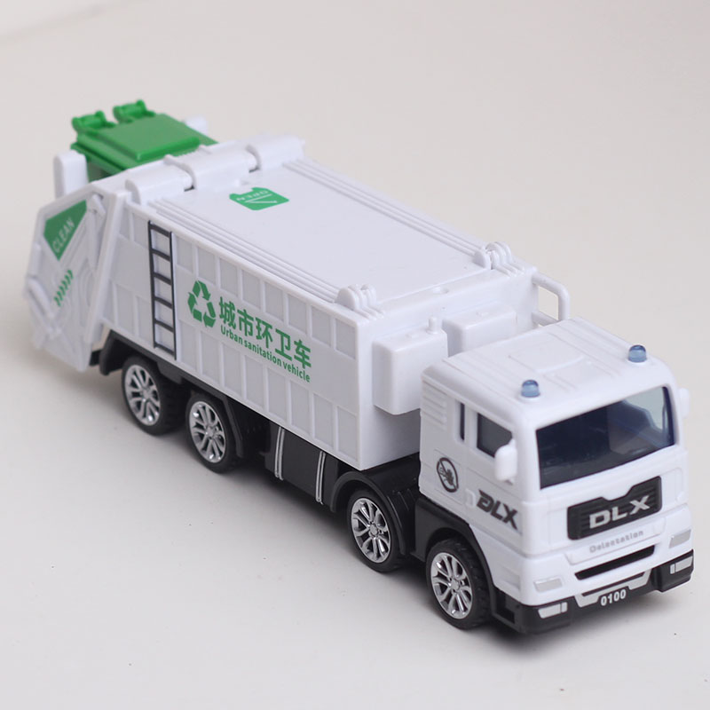 城市垃圾分类环卫车男孩宝宝塑胶运输卡车小汽车玩具儿童工程车