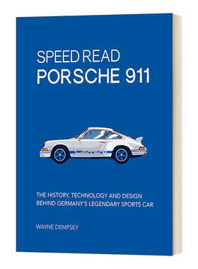 英文原版 Speed Read Porsche 911 速读保时捷 911 德国传奇跑车背后的历史 技术和设计 英文版 进口英语原版书籍