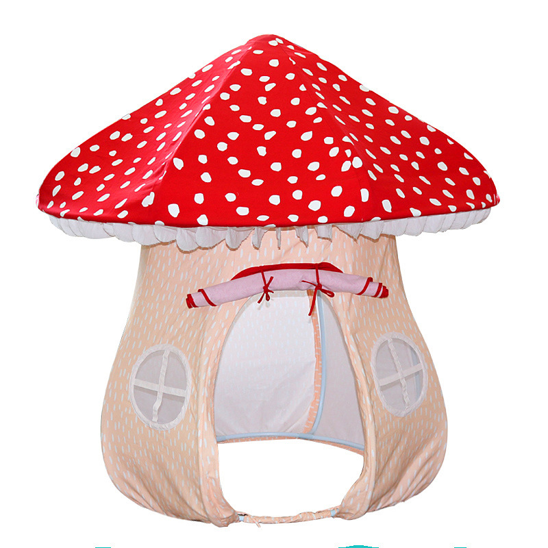 新品微博同款蘑菇房儿童室t内帐篷摄影道具男女孩公主网红卧室游