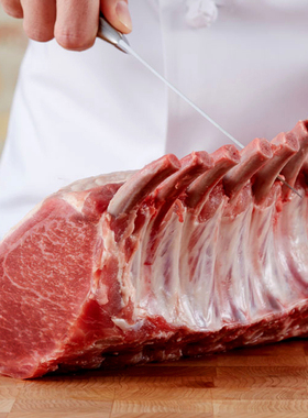 西班牙原装进口伊比利亚黑猪肉战斧猪排t骨带骨里脊烤肉食材2.5kg