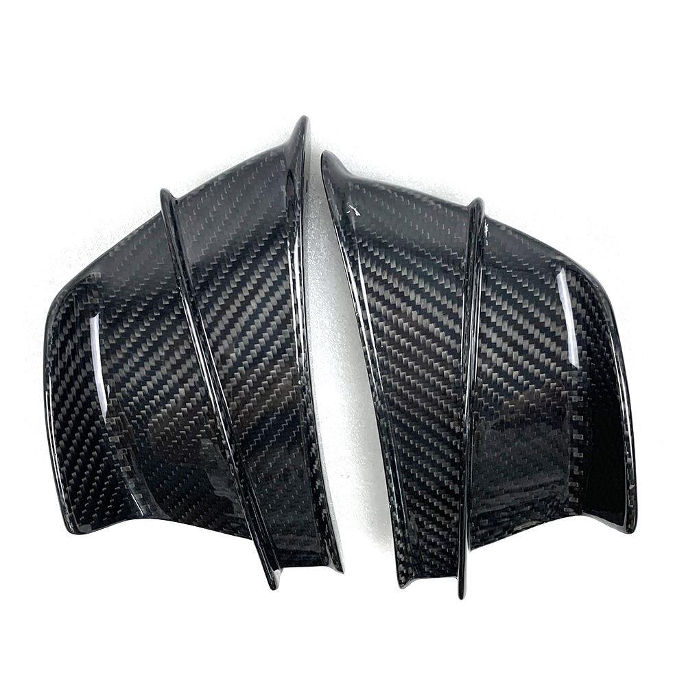 适用摩托车配件 碳纤维通用款定风翼 风阻减少器 纯干碳 跨境