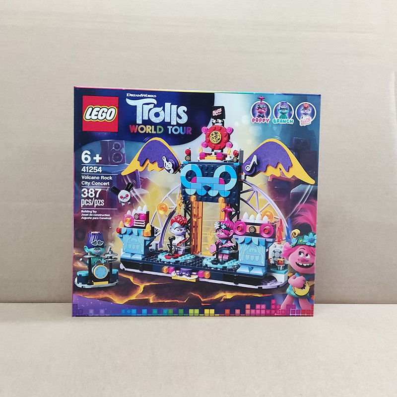 LEGO乐高41254 火山摇滚演唱会 Trolls魔发精灵系列 儿童拼装玩具