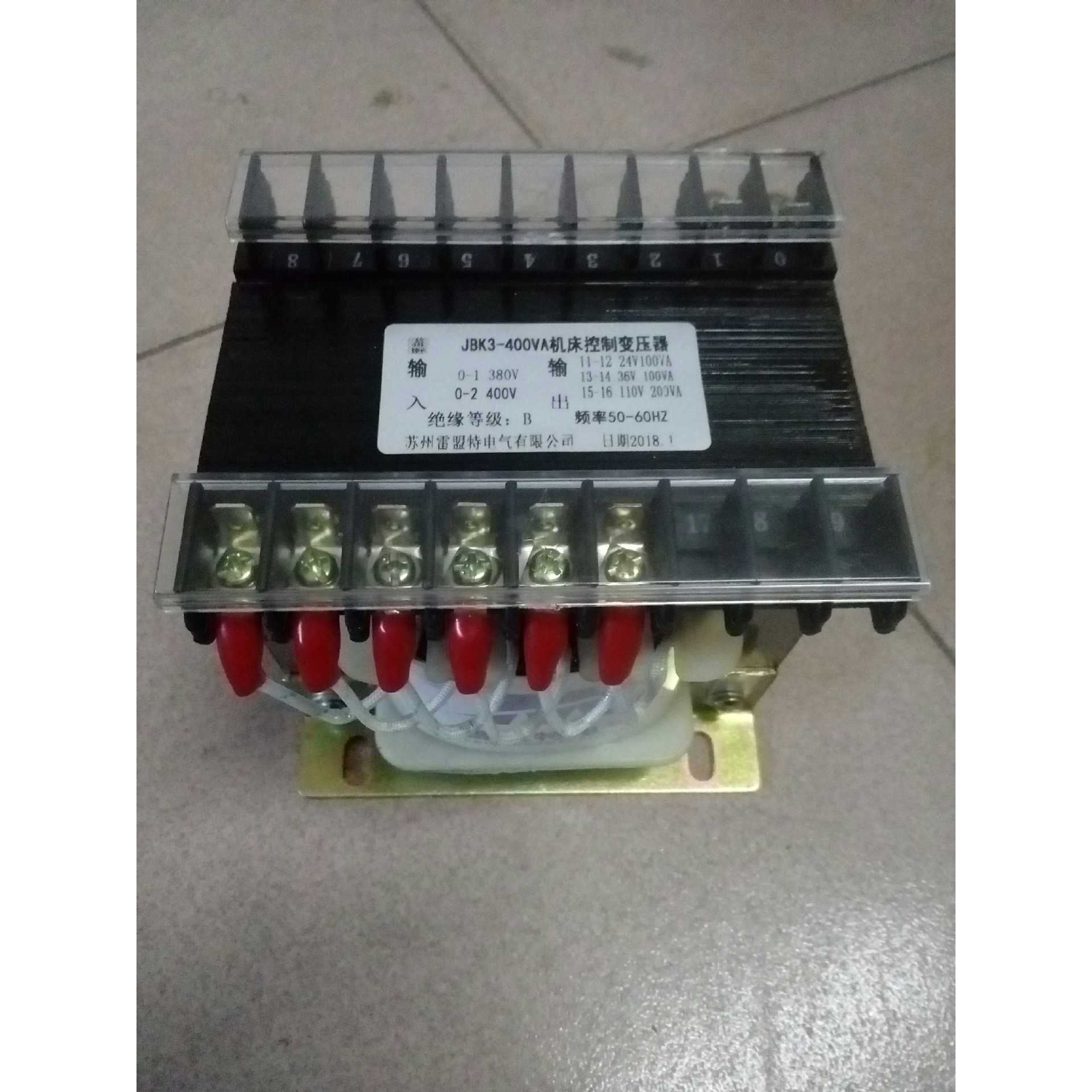 JBk3-400VA机床控制变压器380V400/24V100VA36V100VA110V100VA