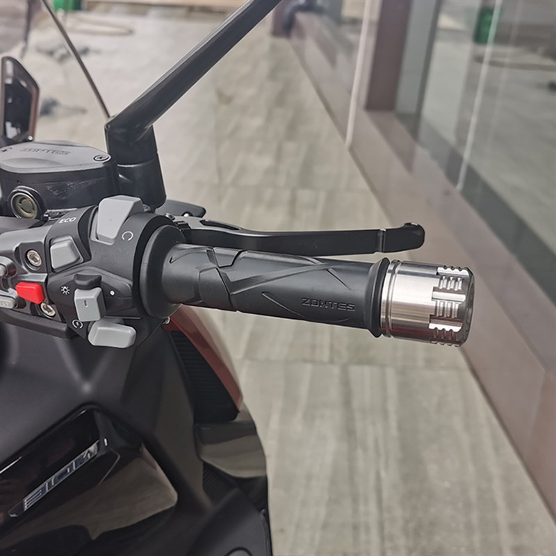 升仕ZT310-M踏板摩托车改装平B衡块手把堵头平衡端子不锈钢重320G