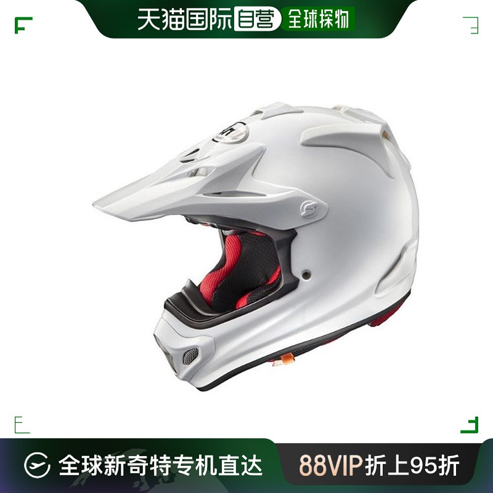 【日本直邮】Arai 越野摩托车头盔V-CROSS4高贴合 黑色白色