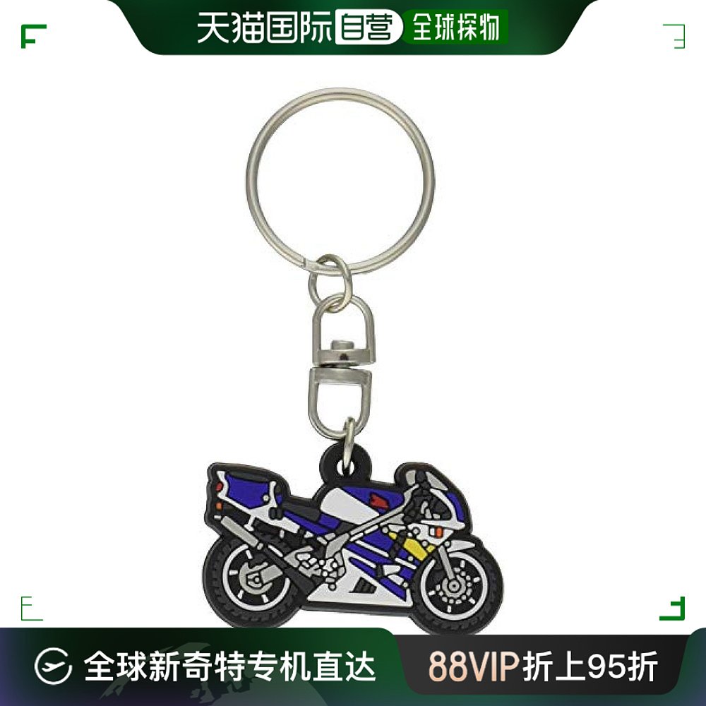 【日本直邮】Honda PVC钥匙扣 NSR250(MC21) 黑色 摩托车骑士的配