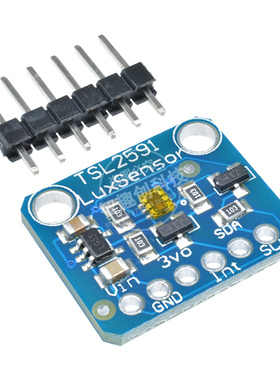 。TSL2591 高动态数字光传感器模块 感光传感器 I2C