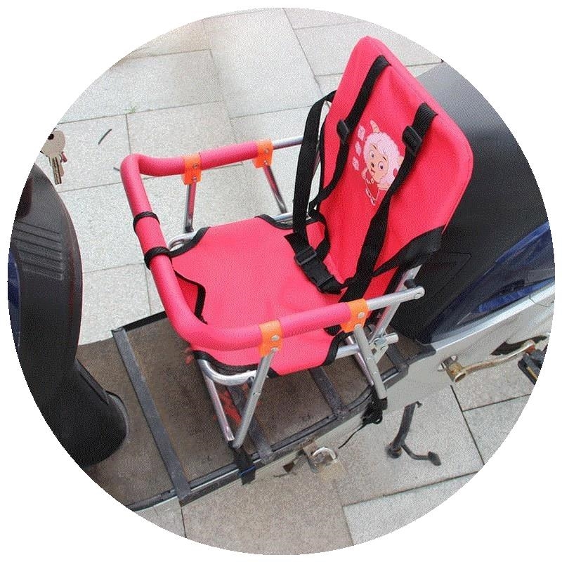 电车电瓶电动踏板车上的儿童座椅前置座通用宝宝椅可折叠摩托