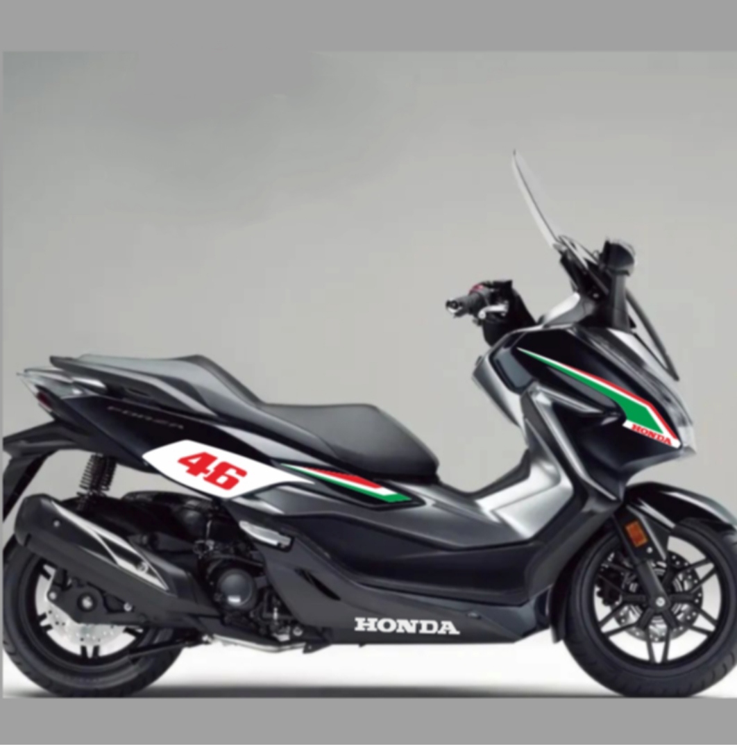 适用本田Forza佛沙300贴纸个性车身贴改装摩托车贴花防水装饰拉花