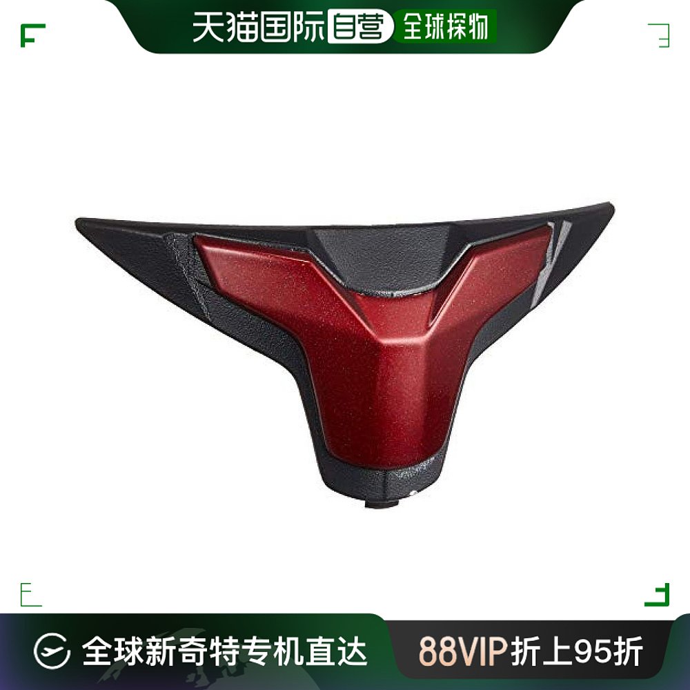 【日本直邮】雅马哈 摩托车头盔零件 嘴部通风罩红色90791-49B76