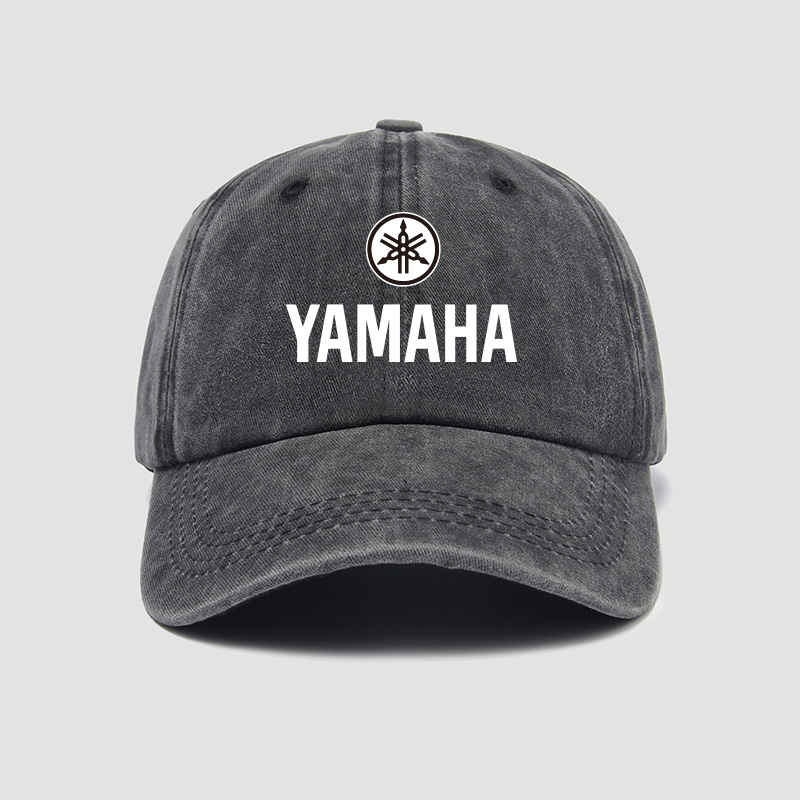 雅马哈川崎同款摩托车机车帽子棒球帽男女新品鸭舌帽遮阳帽