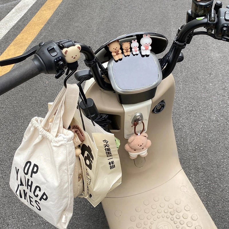 雅迪爱玛电动车挂钩前置通用强力承重电瓶自行车头盔置物神器九号