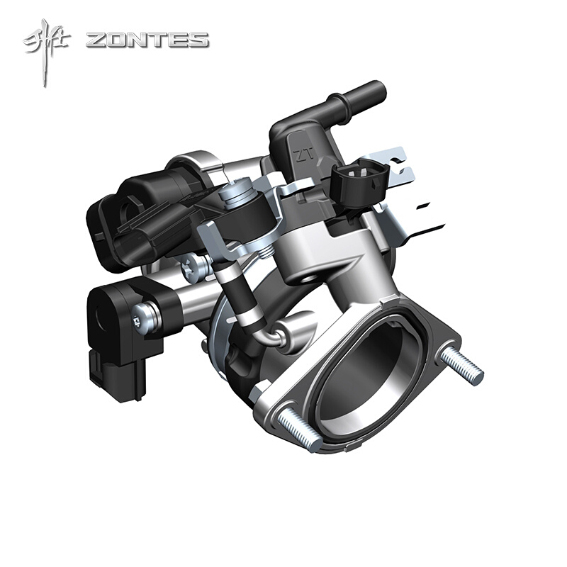 ZT350升仕摩托车进节气门阀位置压力传感器喉管喷油嘴步进电机