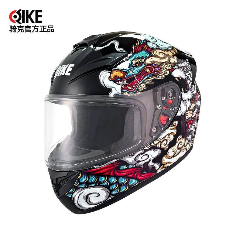 骑克摩托车男女冬季个性电动车安全帽四季骑士蓝牙机车全盔