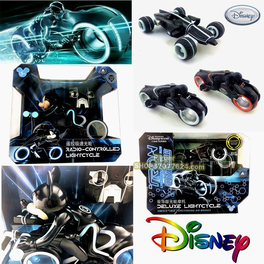创战纪特隆摩托车模型玩具 迪士尼合金车极光跑车 未来可动摩托车