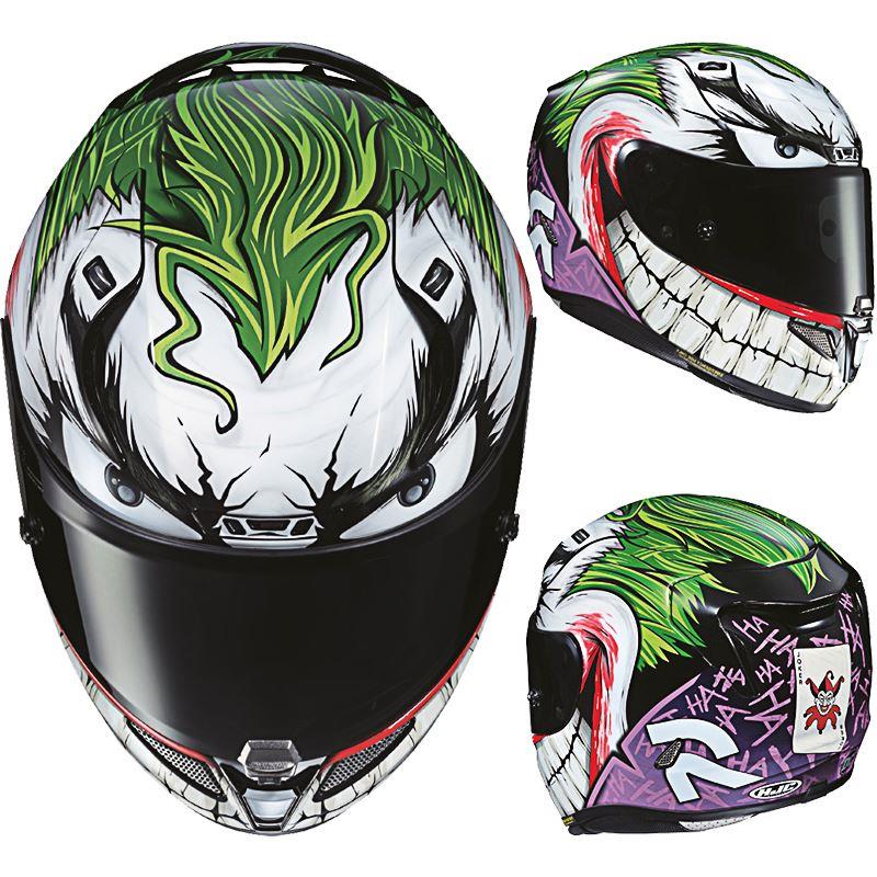 hjc摩托车头盔碳纤维漫威异形全盔小丑毒液2代二三代四代进口四季