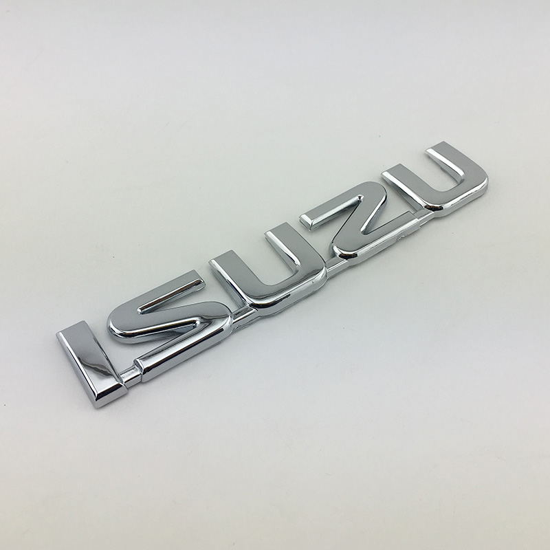 速发ISUZU车标志五十铃车标 英文字母车贴标 D-MAX铃拓后尾箱车尾