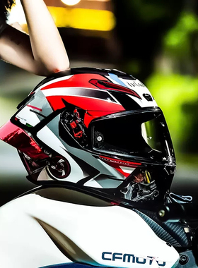 3c认证全盔摩托车头盔女冬季机车安全帽双镜片带蓝牙耳机四季通用